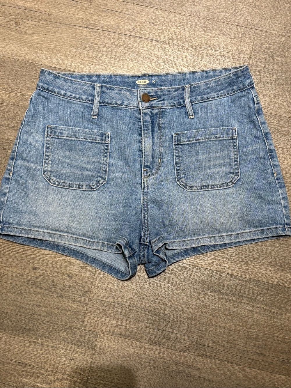 Old Navy Light Blue Denim Jean Shorts